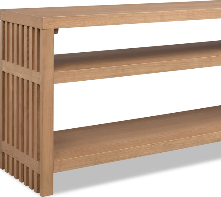 Tanner Console Table - Flaxen – view 6