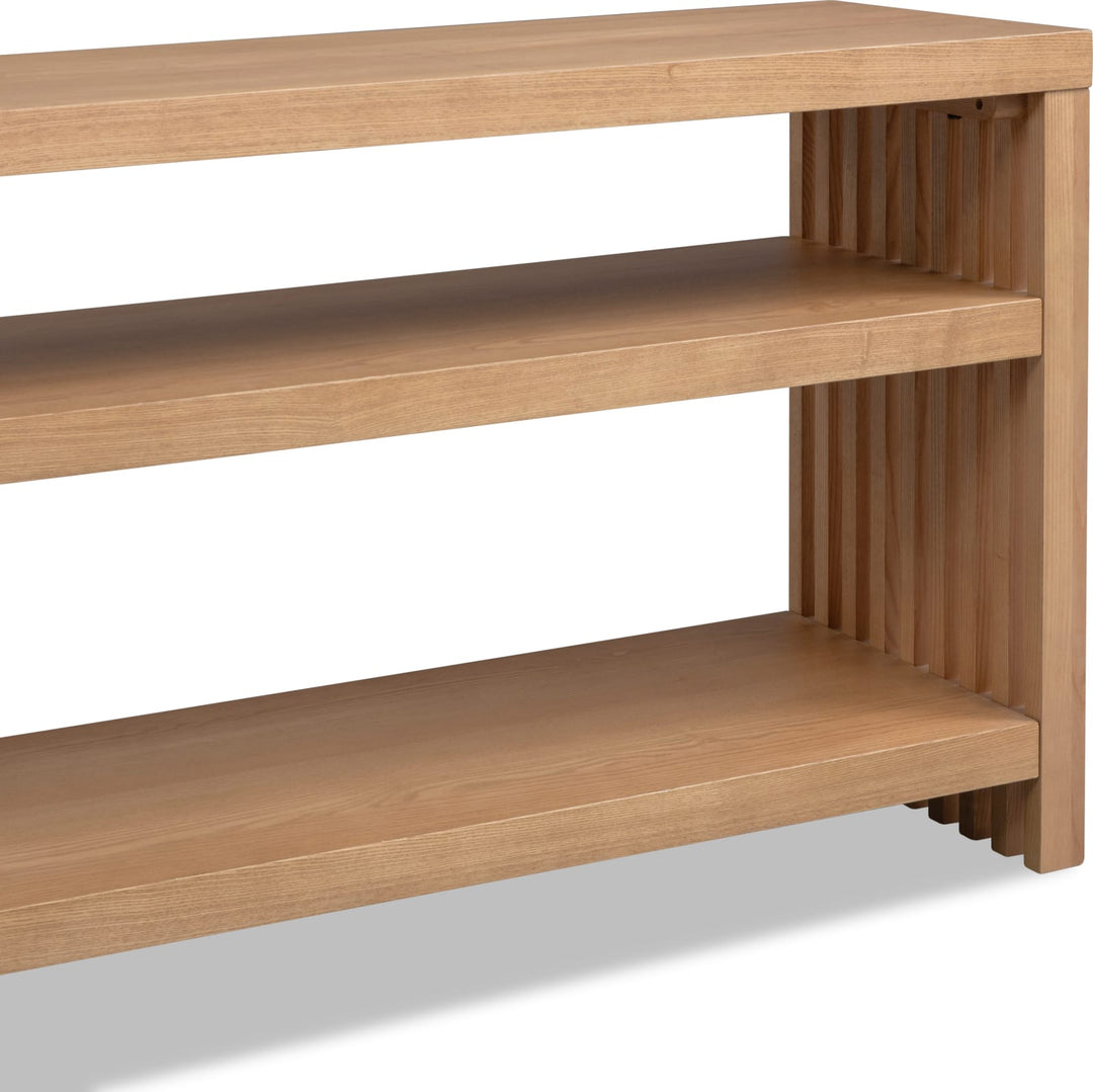 Tanner Console Table - Flaxen – view 7