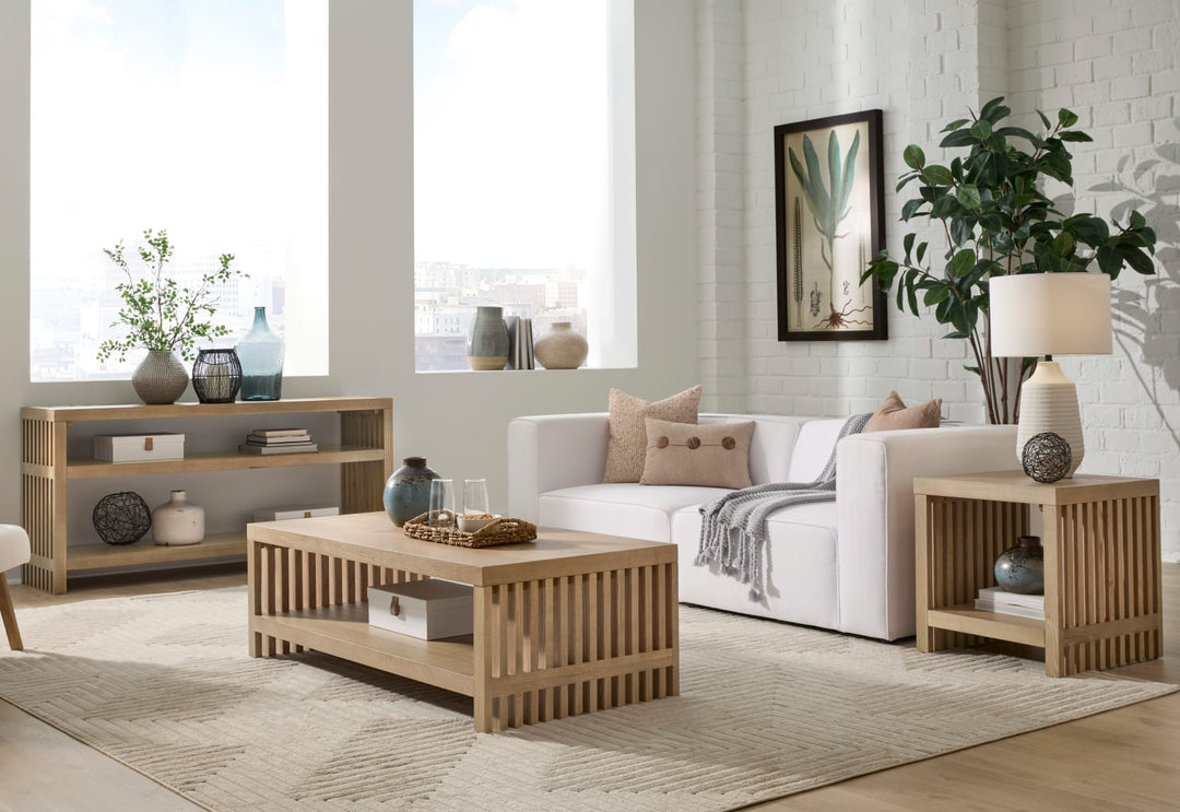 Tanner Console Table - Flaxen – view 8
