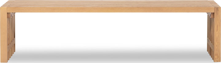 Tanner Dining Bench - Flaxen – view 2