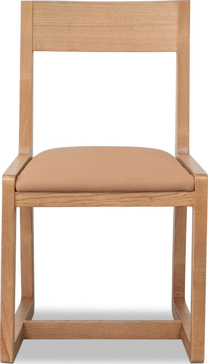 Tanner Dining Chair - Flaxen/Cam Tan – view 2