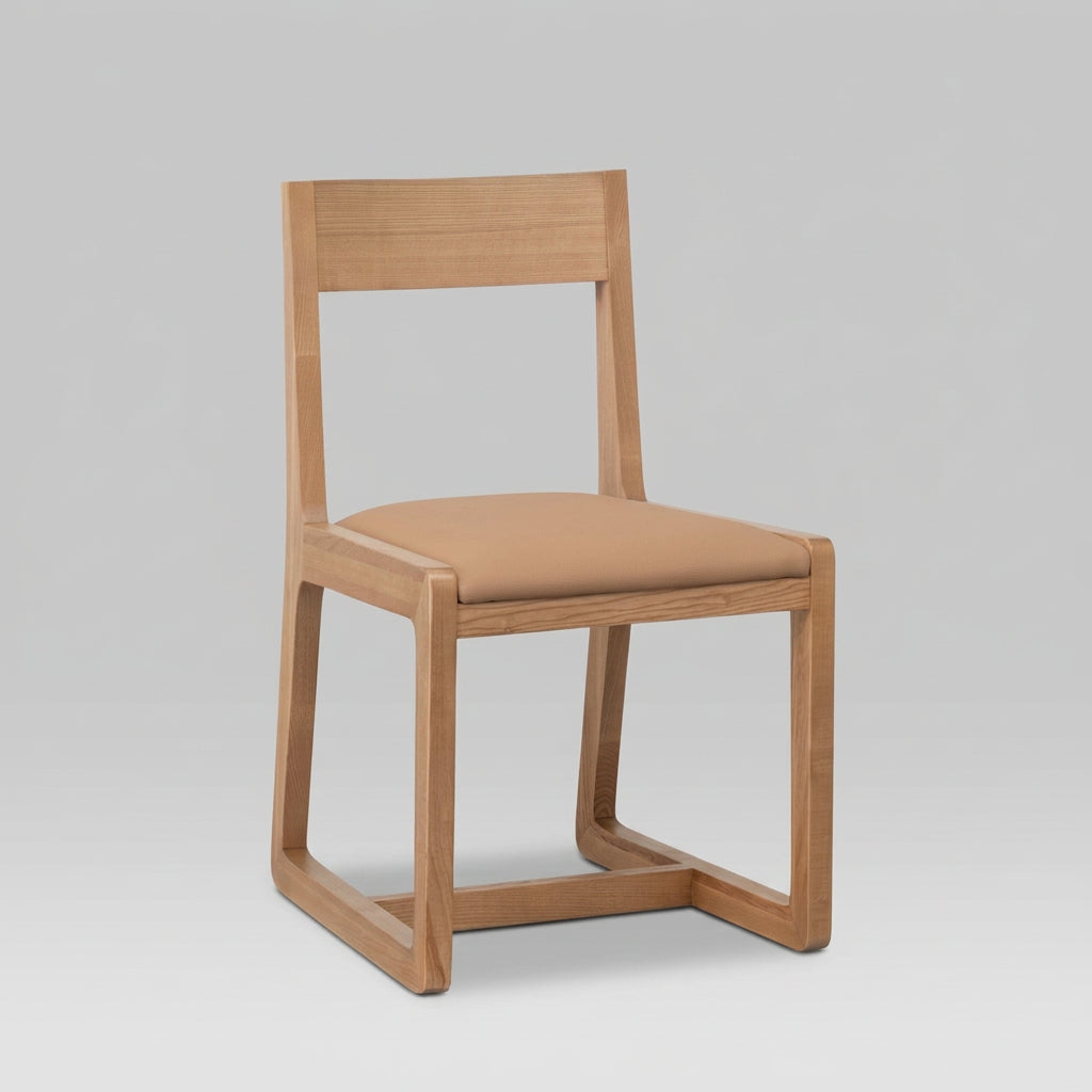 Tanner Dining Chair - Flaxen/Cam Tan view 3