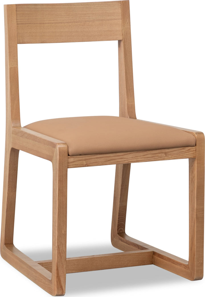 Tanner Dining Chair - Flaxen/Cam Tan – view 3
