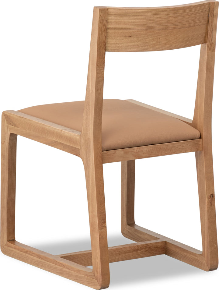 Tanner Dining Chair - Flaxen/Cam Tan – view 5