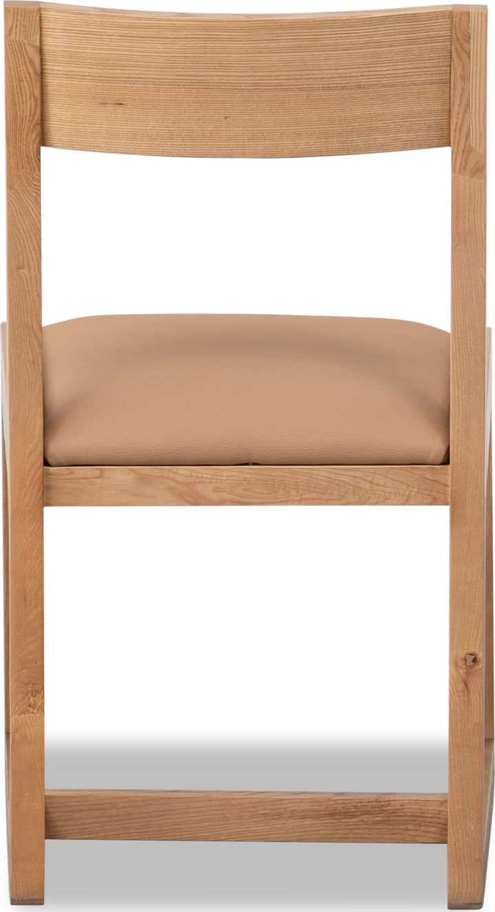 Tanner Dining Chair - Flaxen/Cam Tan – view 6