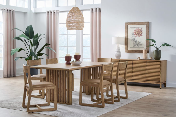 Tanner Dining Table - Flaxen – view 9