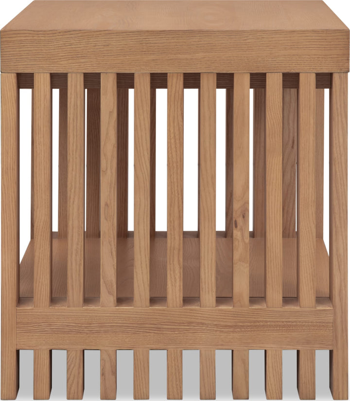 Tanner Side Table - Flaxen – view 4