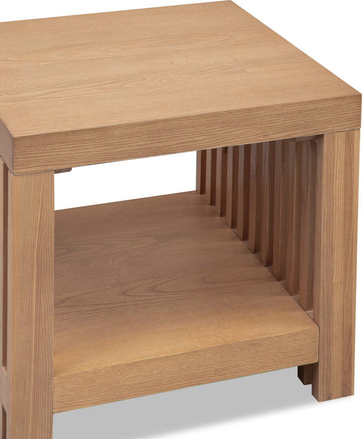 Tanner Side Table - Flaxen – view 6
