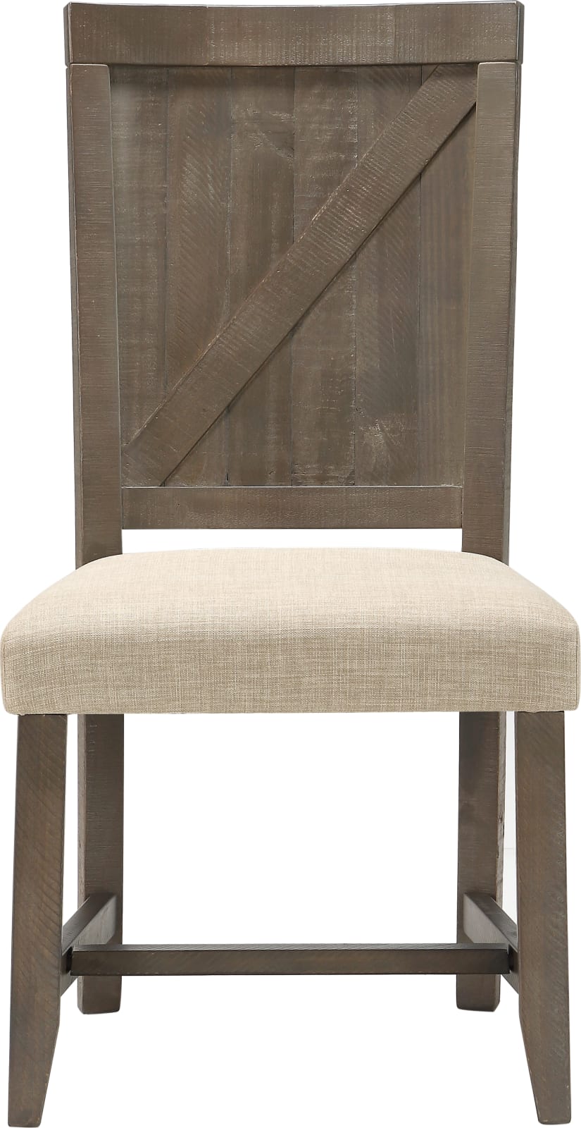 Taryn Wood Chair in Rustic Grey – view 2