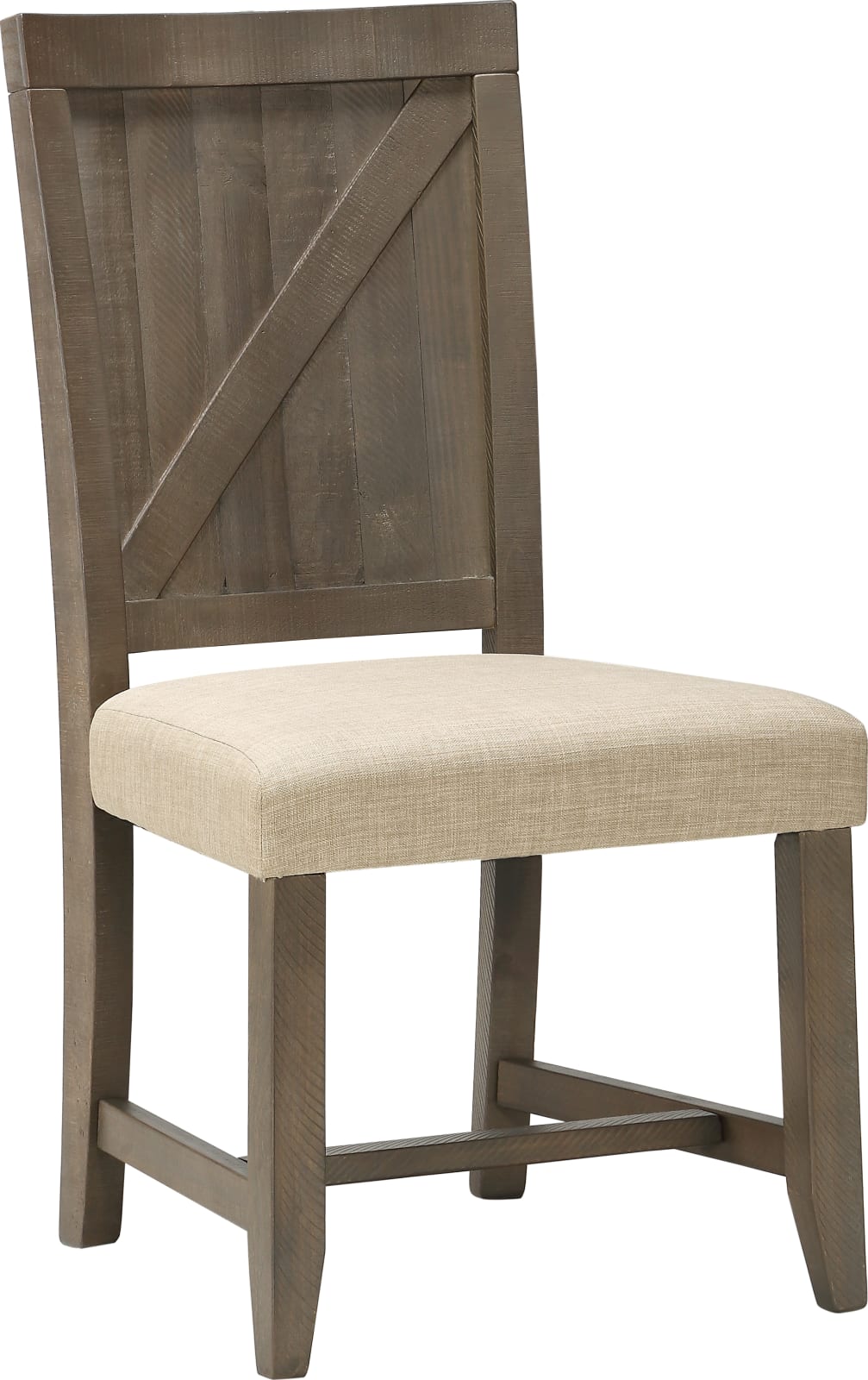 Taryn Wood Chair in Rustic Grey – view 3