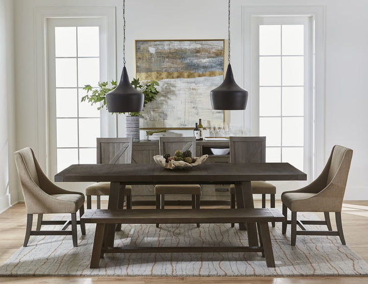 Taryn Wood Chair in Rustic Grey – view 5
