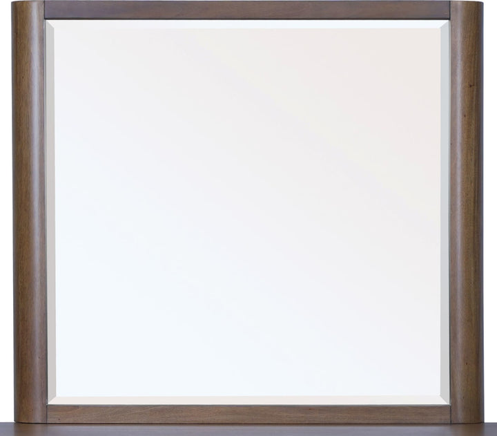 Totes Beveled Glass Wall or Dresser Mirror in English Walnut – view 2