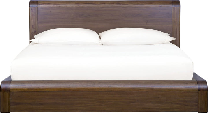 Totes California King-size Platform Bed in English Walnut – view 3