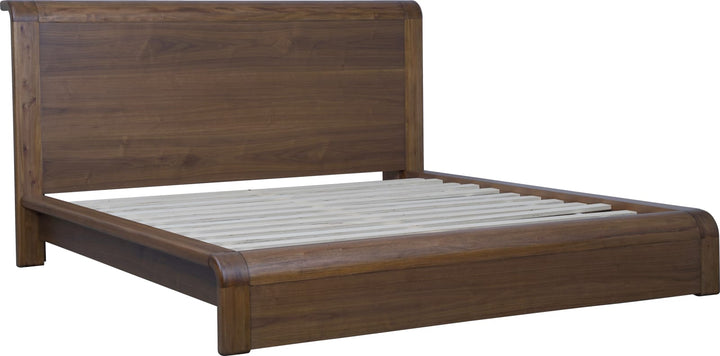 Totes California King-size Platform Bed in English Walnut – view 6
