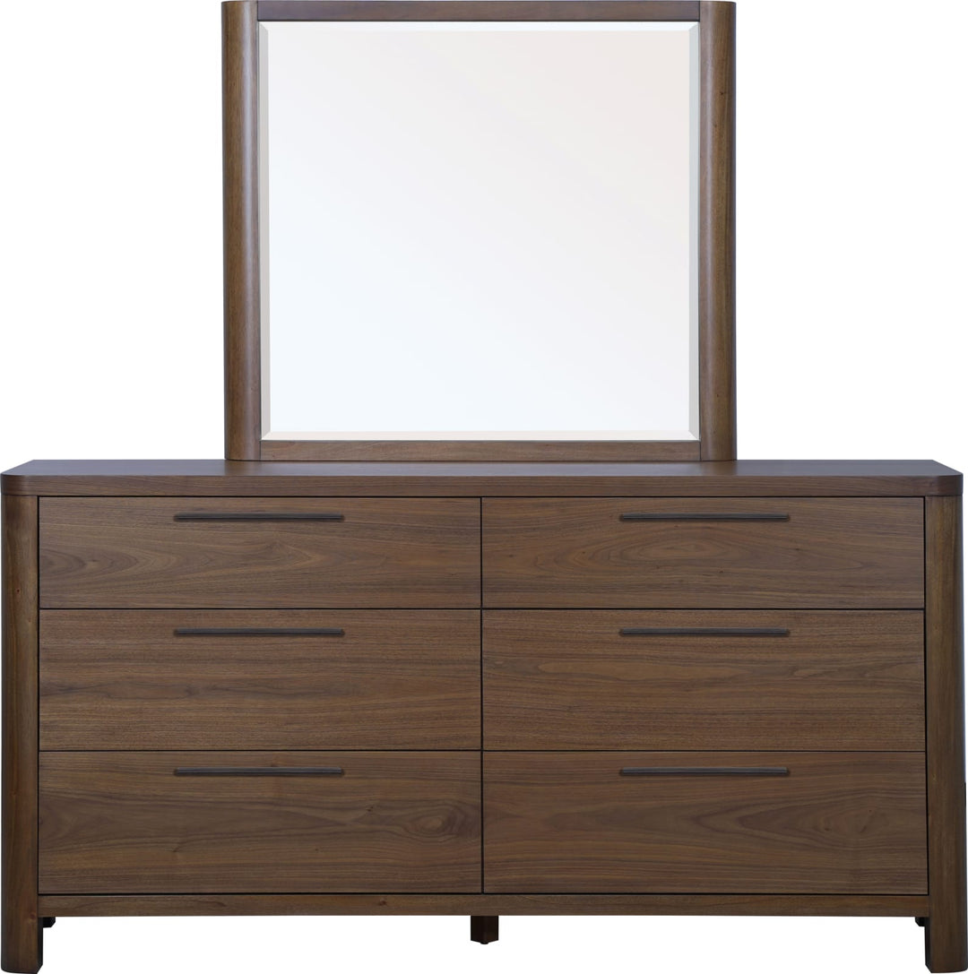Totes Six Drawer Dresser in English Walnut – view 4