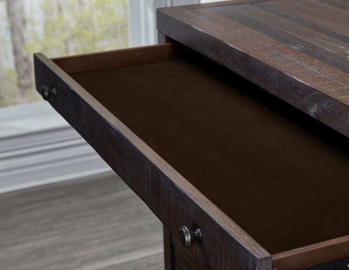 Townsend Five Drawer Solid Wood Chest in Java – view 3