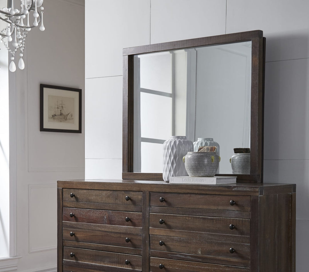 Townsend Solid Wood Mirror in Java