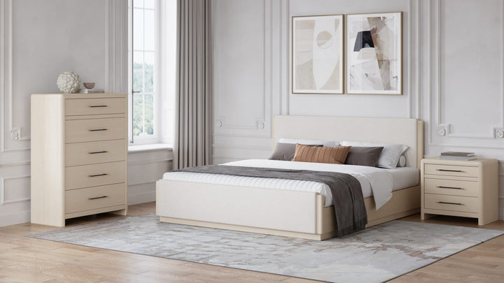 Wallen 5 Drawer Chest- Wht Snd – view 7
