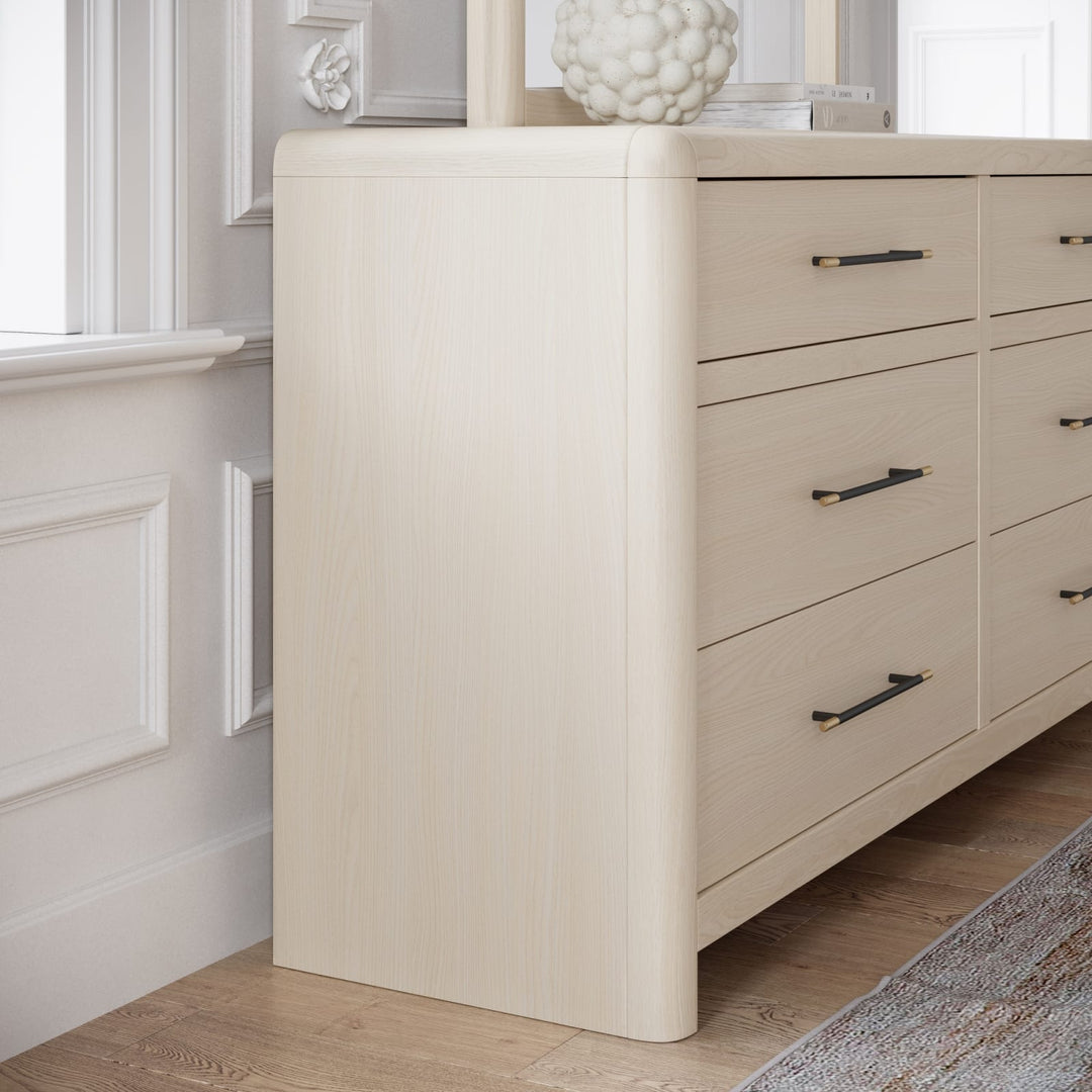 Wallen 6 Dwr Dresser- Wh Snd – view 3