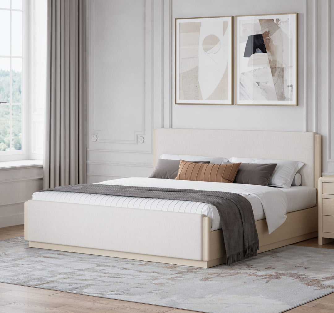 Wallen Uph Full Bed - Wht Snd – view 2
