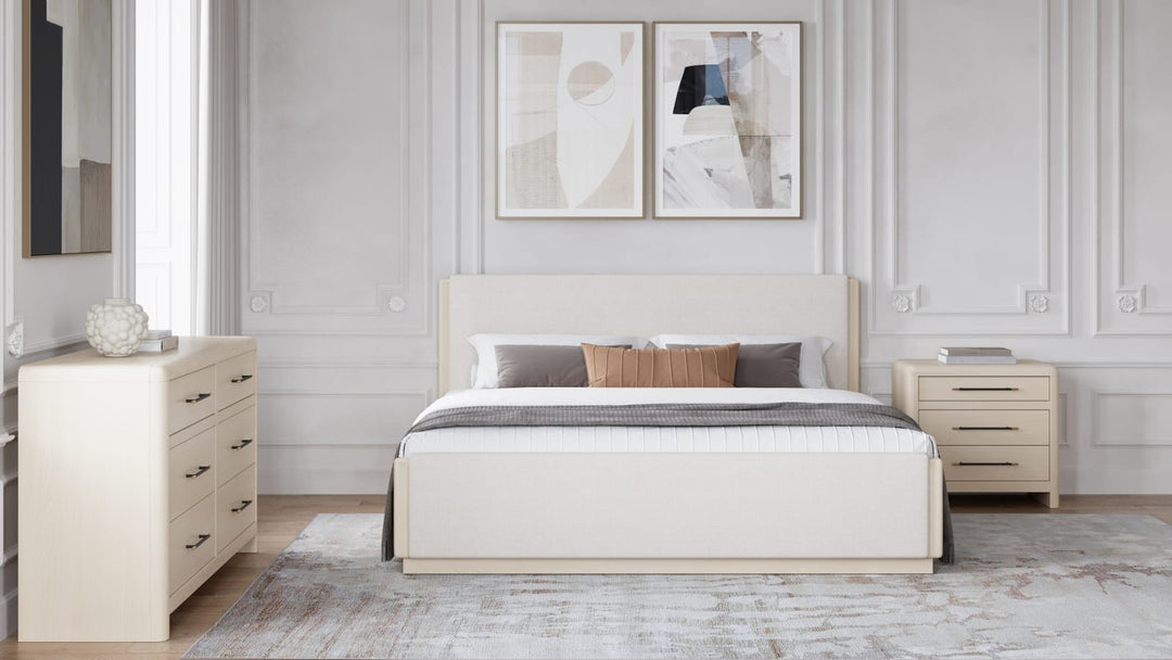 Wallen Uph Full Bed - Wht Snd – view 8