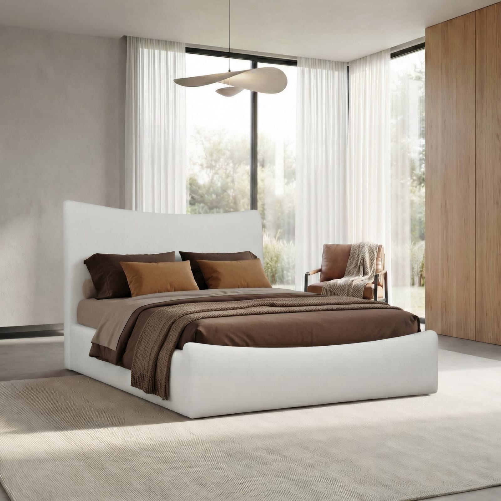 Windham Uph King Bed - Wp Hny