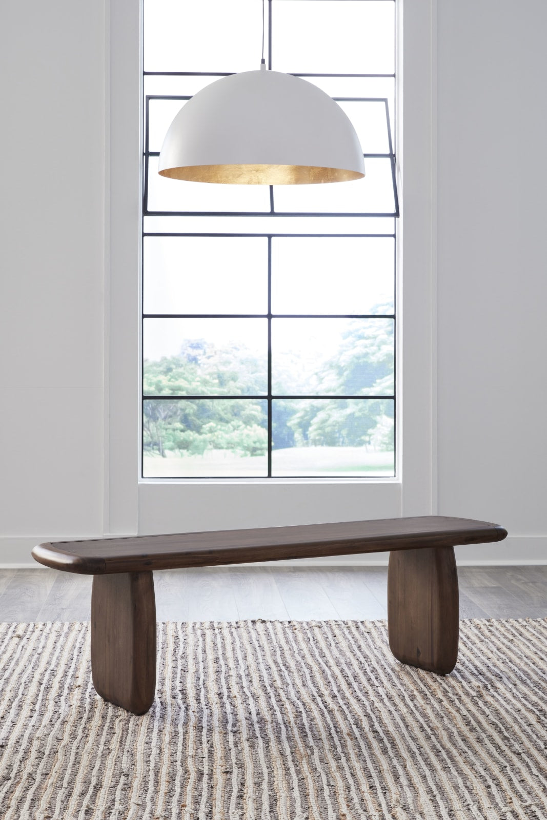 Xolani Acacia Wood Bench in Impala