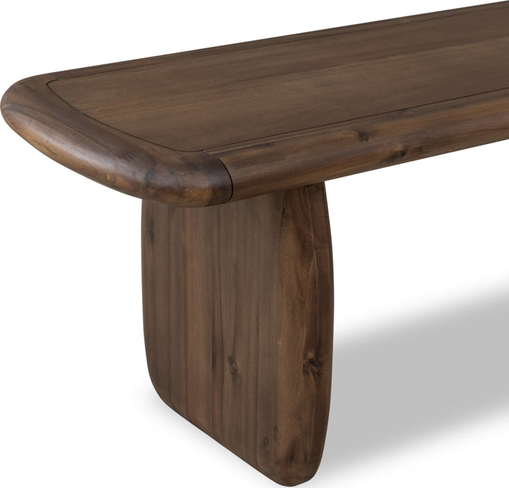 Xolani Acacia Wood Bench in Impala – view 5