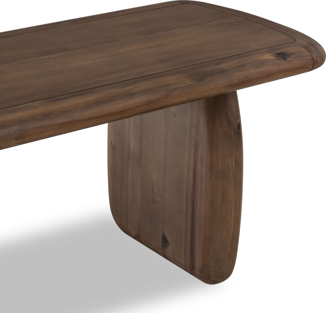 Xolani Acacia Wood Bench in Impala – view 6