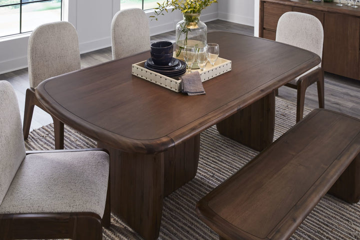 Xolani Acacia Wood Bench in Impala – view 8