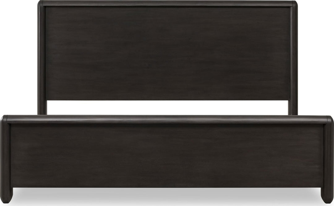 Xolani King-Size Acacia Wood Platform Bed in Jaguar – view 7