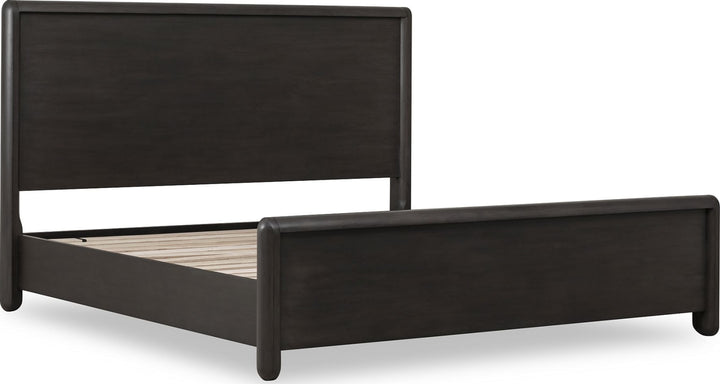 Xolani King-Size Acacia Wood Platform Bed in Jaguar – view 8