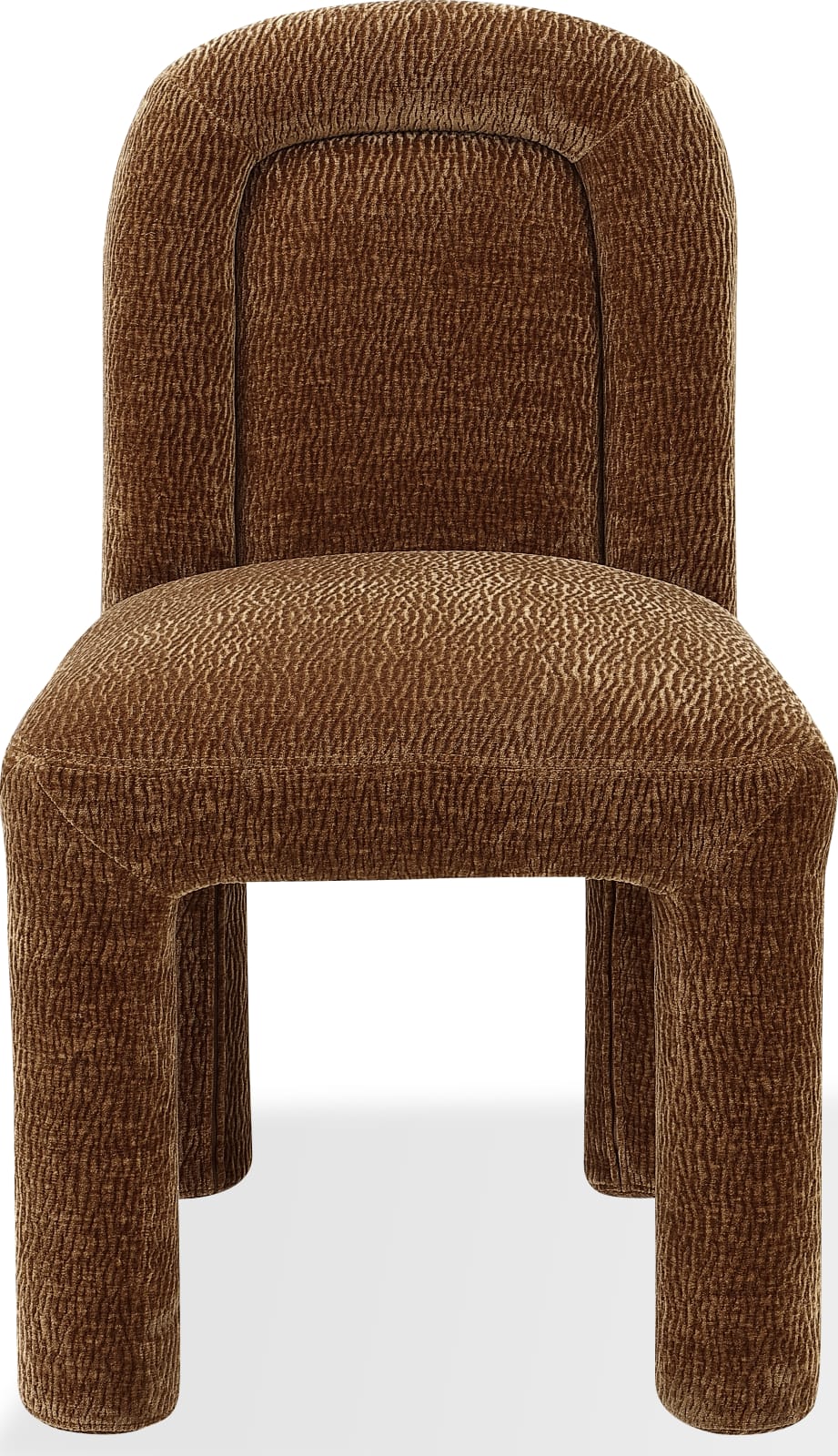 Xolani Fully Upholstered Dining Chair in Amber Sand Chenille