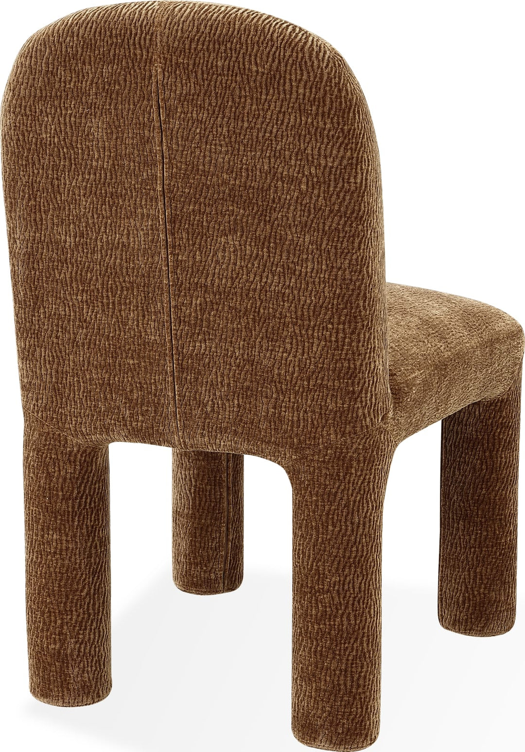 Xolani Fully Upholstered Dining Chair in Amber Sand Chenille – view 4