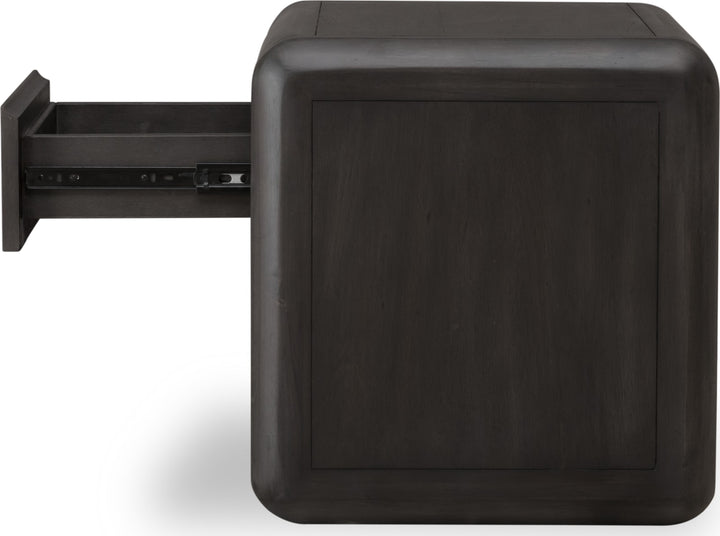 Xolani One Drawer Acacia Wood Nightstand in Jaguar – view 5