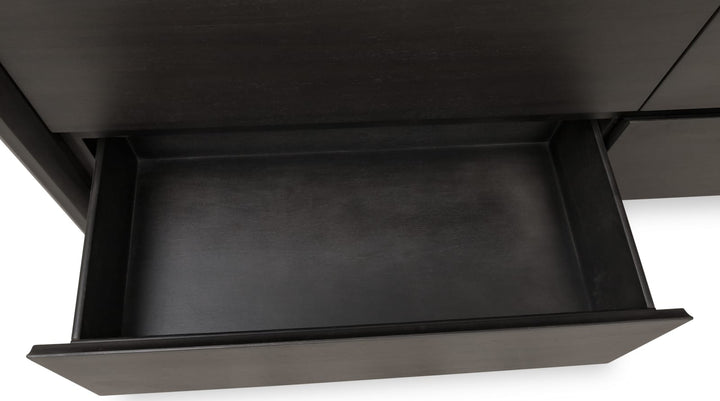 Xolani Six Drawer Acacia Wood Dresser in Jaguar – view 10