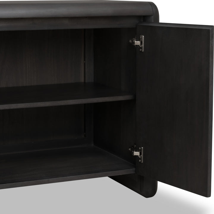 Xolani Two Door Acacia Wood Cabinet in Jaguar – view 5