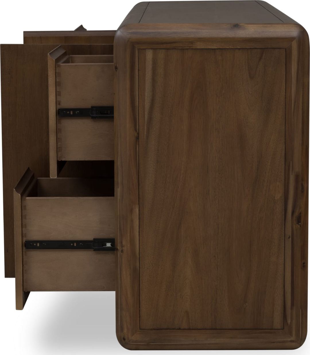 Xolani Two Door Four Drawer Acacia Wood Sideboard in Impala – view 5