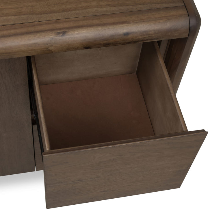 Xolani Two Door Four Drawer Acacia Wood Sideboard in Impala – view 8
