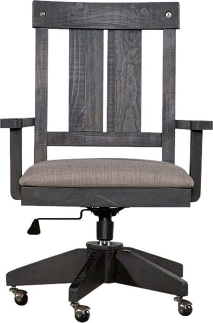Yosemite Solid Wood Arm Chair in Cafe – view 6