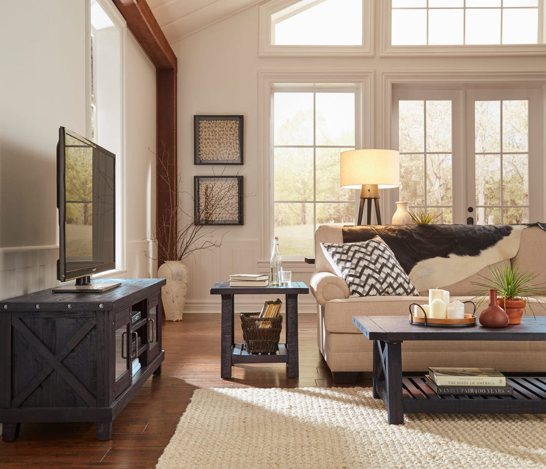 Yosemite Solid Wood Coffee Table in Cafe – view 2