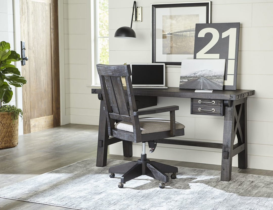 Yosemite Solid Wood Desk in Cafe – view 3