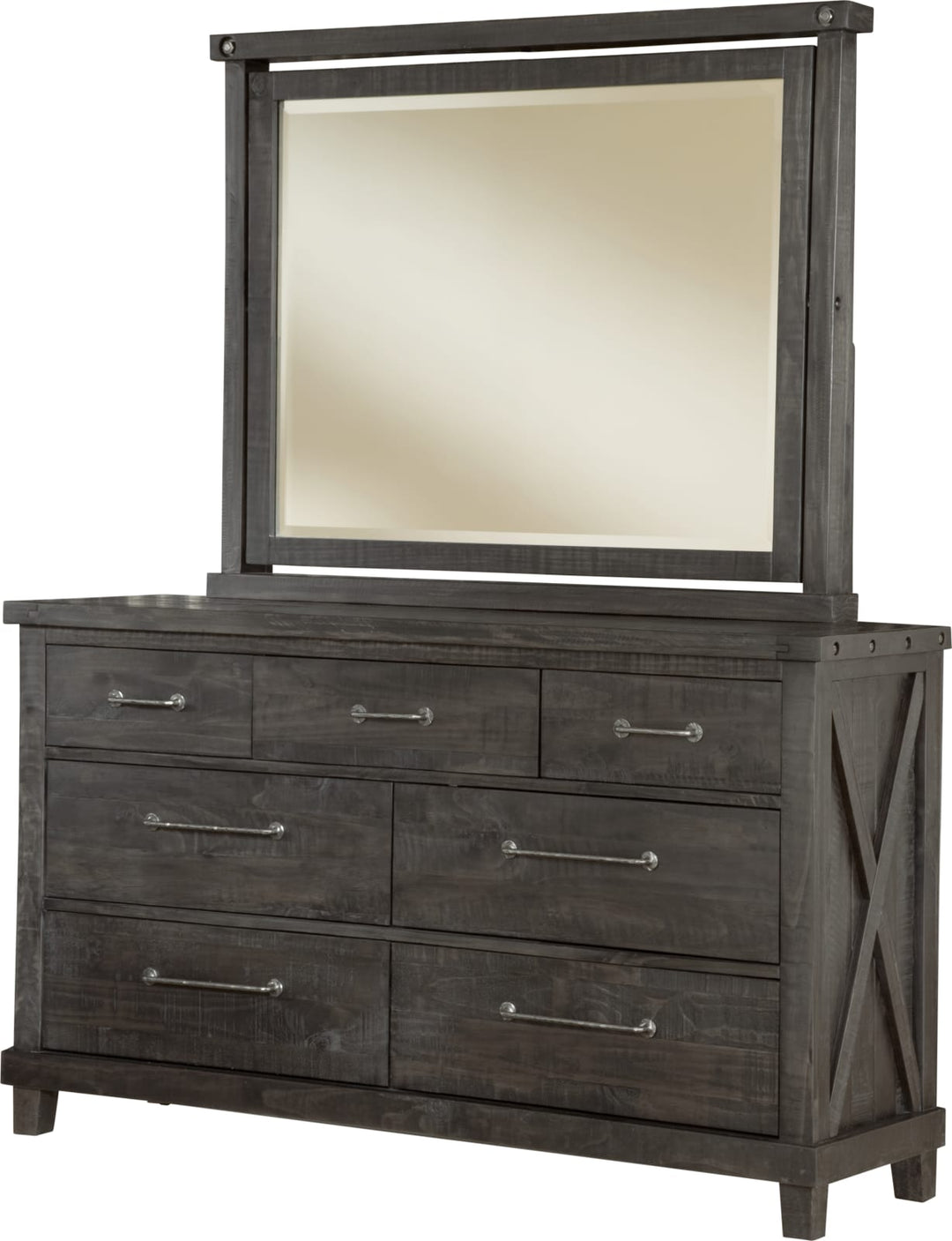 Yosemite Solid Wood Mirror in Cafe – view 7