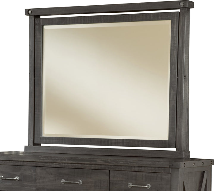 Yosemite Solid Wood Mirror in Cafe – view 8