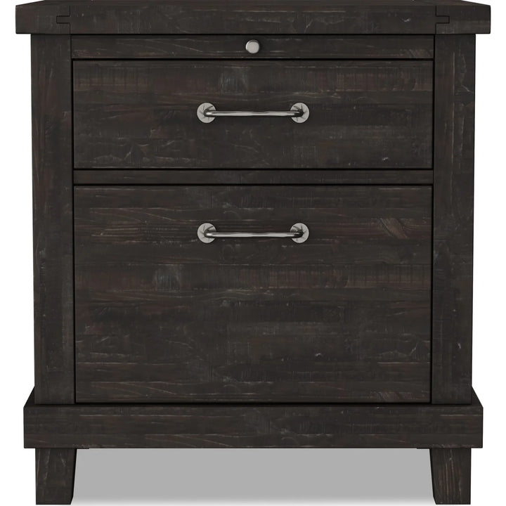 Modus Furniture 7Yc981 Yosemite Solid Wood Nightstand In Cafe