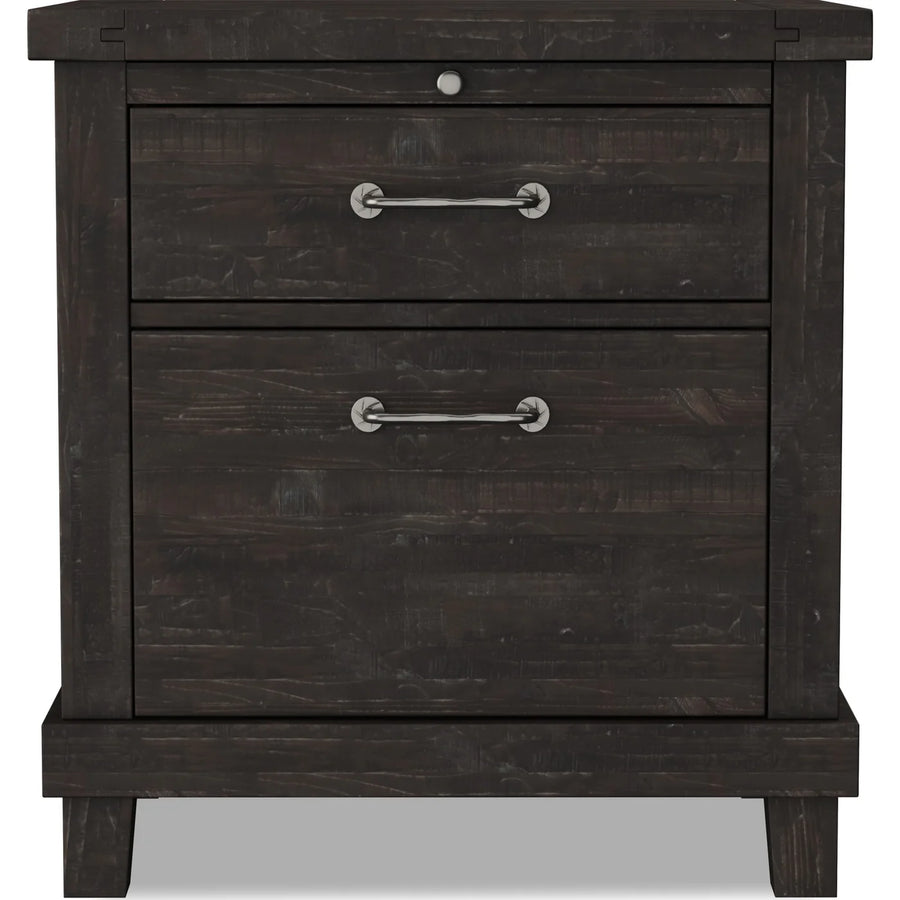 Modus Furniture 7Yc981 Yosemite Solid Wood Nightstand In Cafe