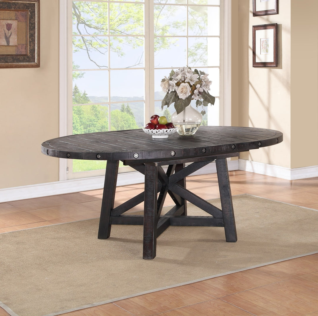Yosemite Solid Wood Round Extension Table – view 17