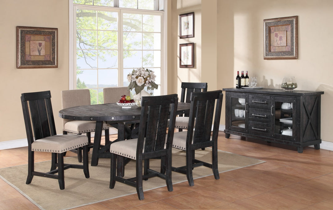 Yosemite Solid Wood Round Extension Table – view 7