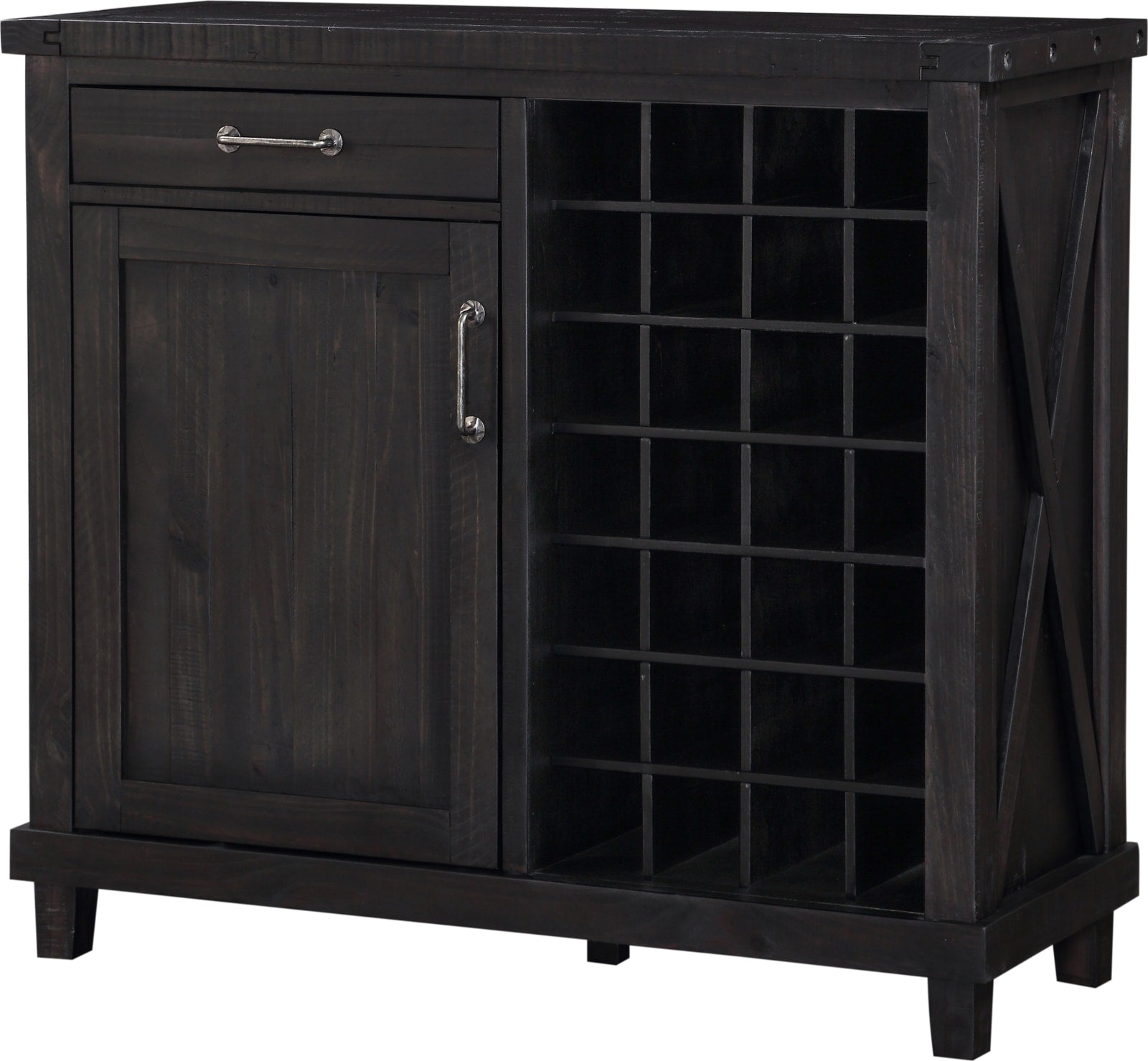 Yosemite Solid Wood Wine Bar in Cafe – view 2