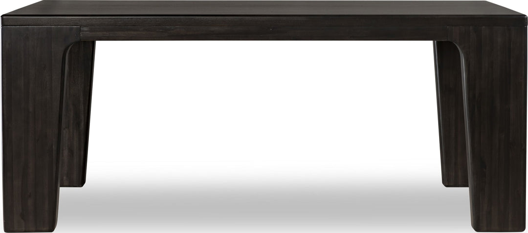 Zamba Rectangular Acacia Wood Dining Table in Jaguar – view 7